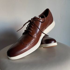 Men's Brown Leather Dress Shoes